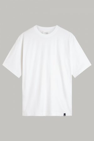 T-Shirts Uomo | T-Shirt In Jersey Performante Ecosostenibile Bianco | Boggi Milano